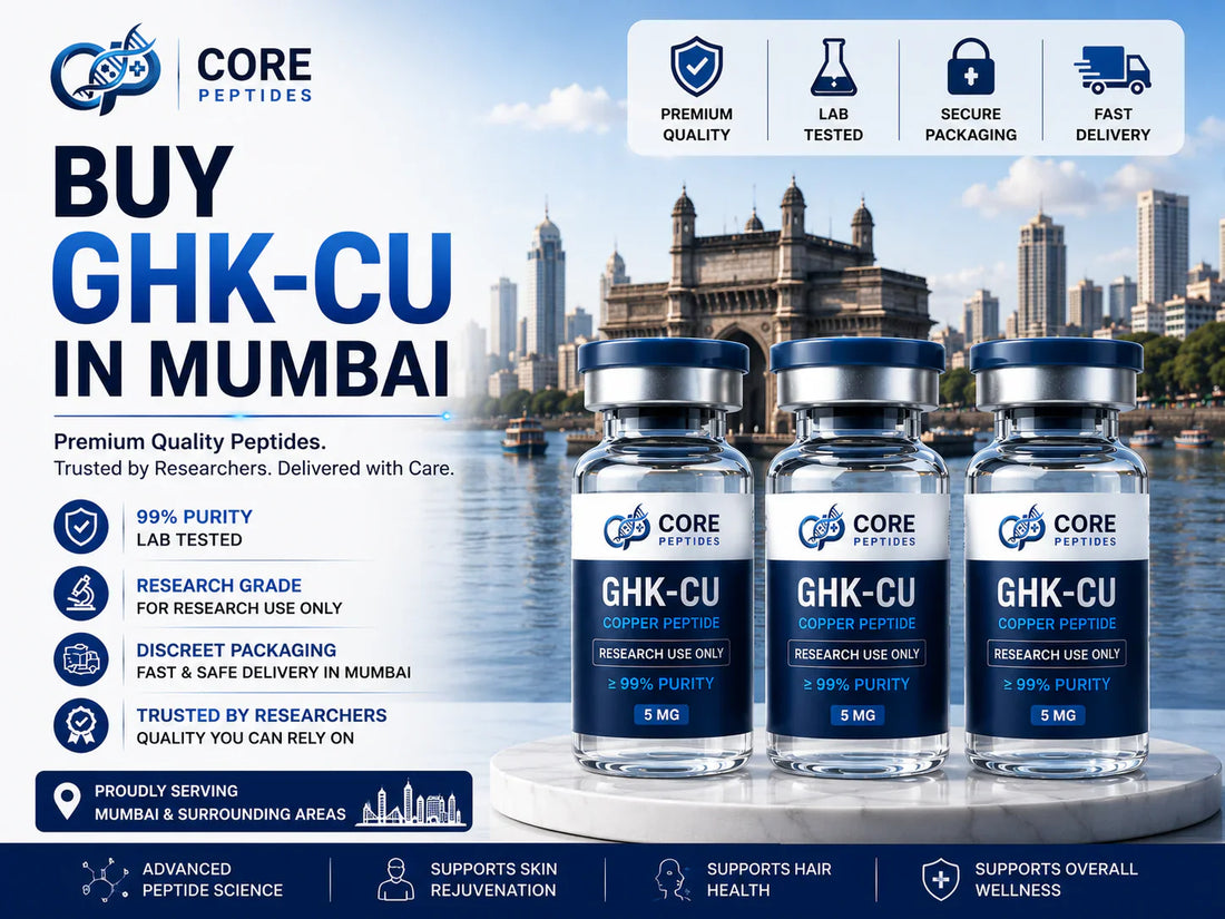 Buy GHK-Cu in Mumbai – A Local's Guide to Finding Quality You Can Trust