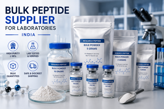 Bulk Peptide Supplier for Laboratories India
