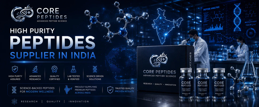 Looking for a High Purity Peptides Supplier in India? Here is What Actually Matters