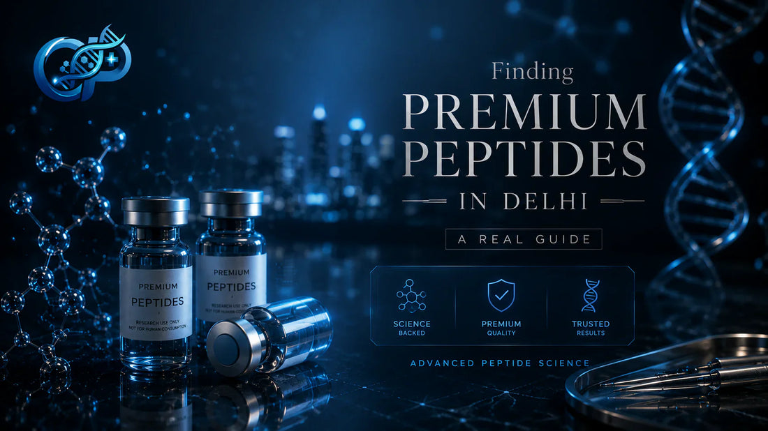Finding Premium Peptides in Delhi: A Real Guide